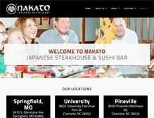 Tablet Screenshot of nakato.com